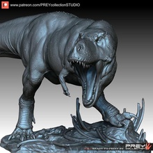 rex dragon Drachen fantasy Spielzeug Skulptur Tier Dinosaurier dino 3d print model - Mito3D
