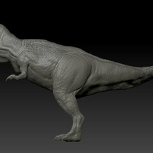 rex sculpture 3d print model - Mito3D