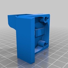 rex 2+ gauche ventilateur évent air outil 3d impression 3d print model - Mito3D