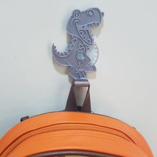 t-rex bag hook backpack t rex 3d print model - Mito3D