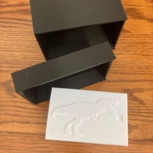 t rex caixas 3d print model - Mito3D