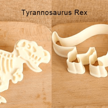 t-rex cookie cutter casa cracker dinosauro dino t rex 3d print model - Mito3D