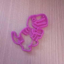 t-rex cookies cutter dino la maison 3d print model - Mito3D