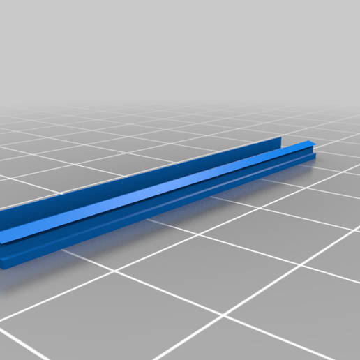 slot rail couverture gaine modifié 3d_printer_accessories 3D print model - Mito3D