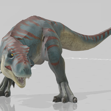 t rex dinosaur trex former game ark teckword little boy animal toy 3d print model - Mito3D