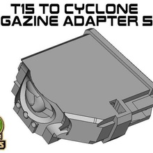 t15 cyclone magazine adapter side various magfed paintball tippmann a5 x7 phenom sport outdoors 3d print model - Mito3D