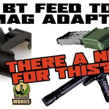 t15 tmc dmag magazine adapter bt mount various magfed paintball sport outdoors 3d print model - Mito3D