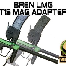 t15 universal magazine adapter bren lmg style various firststrike magfed paintball sport outdoors 3d print model - Mito3D