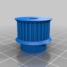 t25 28 pulley tooth idler big profile customized 3d_printer_parts 3d print model - Mito3D