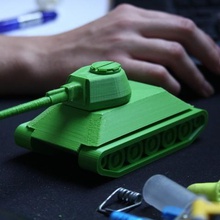 t-34 game tank vehicles 3d print model - Mito3D