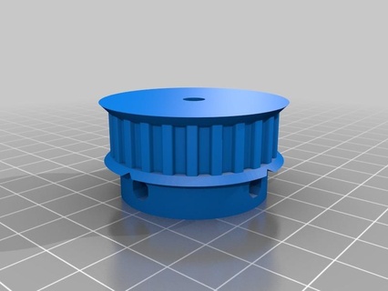 t5 parametric pulley - customizable customized 3d printer accessories 3d print model - Mito3D