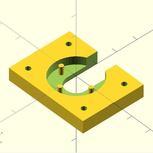 t8 nut mount zav max pro 3d printer tool parts 3D print model - Mito3D