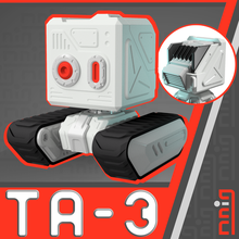ta-3 sd-card holder robot 3d print model - Mito3D