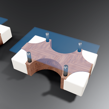 mesa arquitectura mueble diseño interiores 3d muebles 3dddesign 3d print model - Mito3D