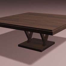 table wood furniture sketchup blender lighting light edges face ground modeling model design architecture room 3d print model - Mito3D