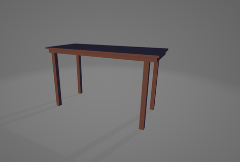 table table 3d print model - Mito3D