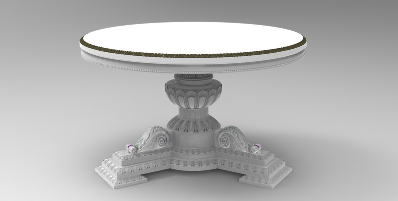 mesa hogar casa sofá armario cama cnc artcam decorativo ornamento madera patrón mueble 3d print model - Mito3D