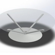 tabella - fantasia d'interni architettura di art tavolo da ufficio caffè home interior 3d print model - Mito3D