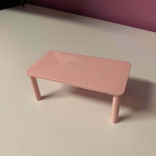 table - miniature object barbie doll dollhouse furniture minitures house mini toy toy_game_accessories 3d print model - Mito3D