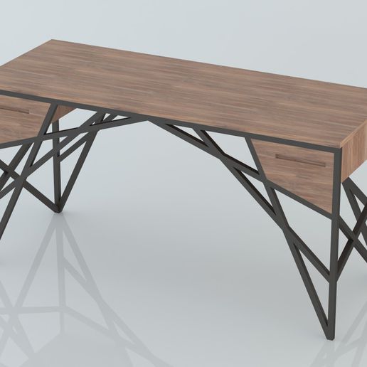 masa 1002 3d model mimari mobilya Odun oda oturma yeri iç orman 3dsmax autocad eskiz gergedan dekorasyon sandalye doğa ahşap 3D print model - Mito3D