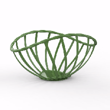 table basket - 3d print model - Mito3D
