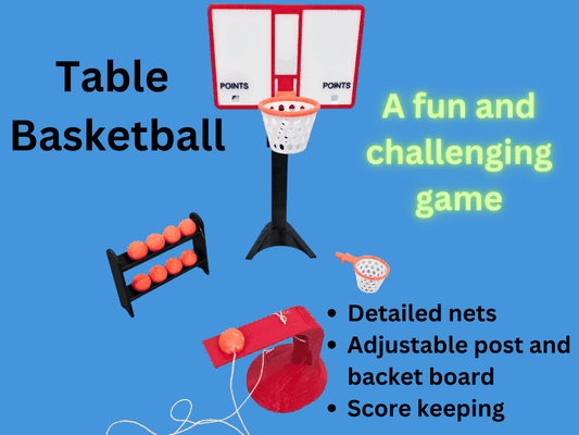 tabela basquetebol jogos diversão 3d print model - Mito3D