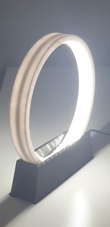 Tabelle Bett Lampe Dimmer 10 Euro LED Wirtschaft Ring variieren 3d print model - Mito3D