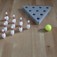 tabella bowling modelli 3d gioco online 2 3d print model - Mito3D