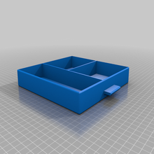 tabela caixa Schreibtisch gaveta escritório 3d print model - Mito3D