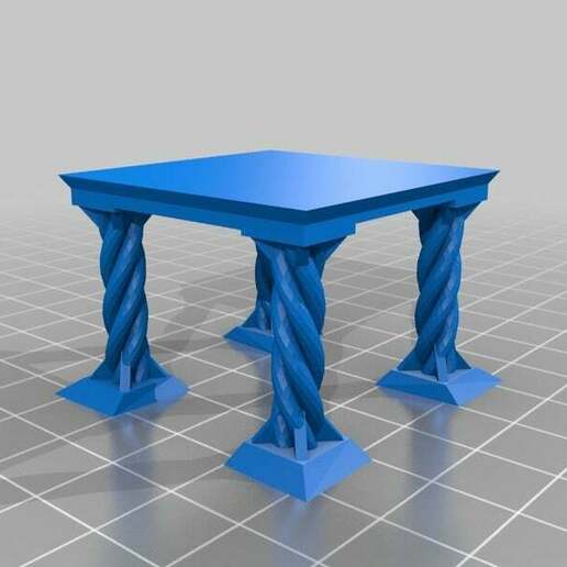 tabela ponte experimentar 3d_printing_tests 3D print model - Mito3D