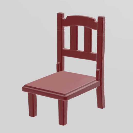 tavolo sedia 3D print model - Mito3D
