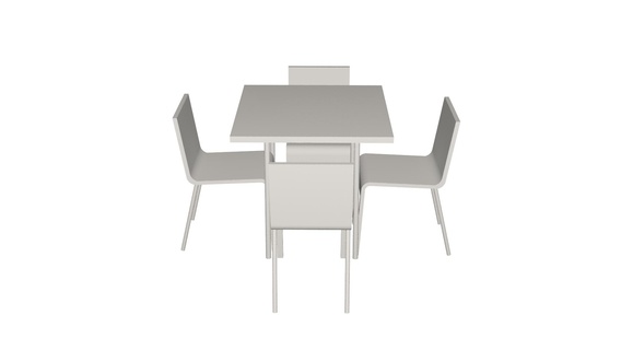 tavolo sedia gioco all'aperto esterno indietro cortile mobilia divano letto 3d pronto Stampa modello 3d print model - Mito3D
