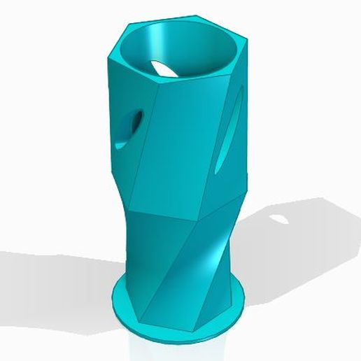 table decoration vase 3D print model - Mito3D