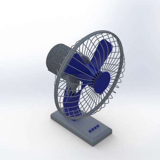 table ventilateur 3D print model - Mito3D