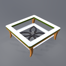 mesa floral diseño 3d print model - Mito3D