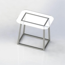 table glass architecture talbe 3dmodels 3d print model - Mito3D