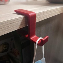 Tabelle hook clamp gadget Haken Tischdecke Maske die Deckung Schreibtisch office 3d print model - Mito3D