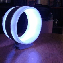 lâmpada de tabela a casa rgb diodo emissor luz círculo 3d print model - Mito3D