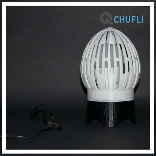 table lampe bureau ampoule 3D print model - Mito3D