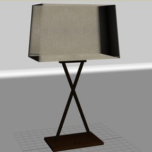 lampe de table la maison l'intérieur l'ombre lumière chambre à coucher 3d print model - Mito3D