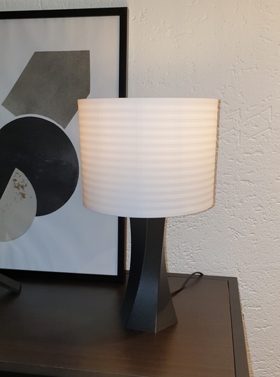 table lampe e27 ampoules lumière 3d print model - Mito3D