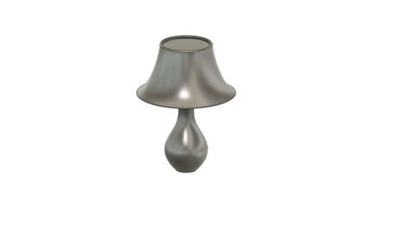 table lamp lamp luminaire v1 Game shelf angle holder wall light light lamp  3d print model - Mito3D