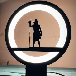 Tabelle Lampe Herr shiv ji Shiva LED rgb Kunst wunderschönen Spielzeug 3d print model - Mito3D