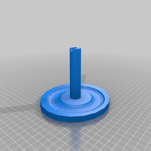 table parakeet perch - easy print 3d print model - Mito3D