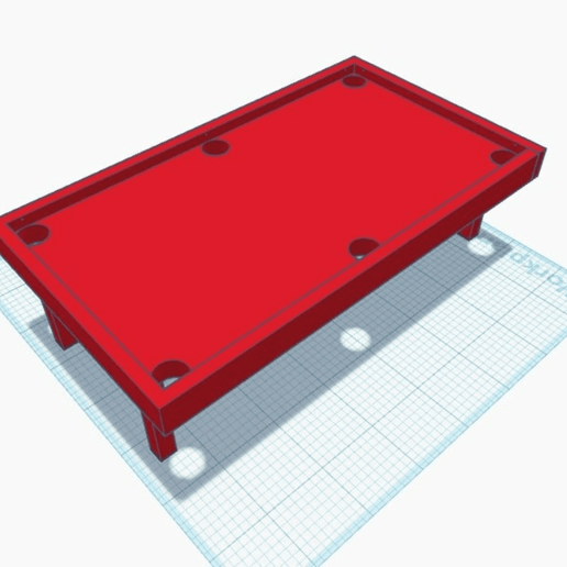 mesa piscina billar escritorio divertido juego taller 3d_printing 3D print model - Mito3D