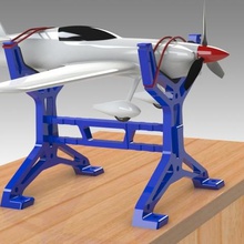Tisch-Ständer rc Flugzeug ironman gadget jet 3dprinter creality rcplanes 3dprinting Projekt Spaß - Spielzeug cr10 cr-10 hobby 3d print model - Mito3D