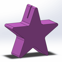 tabela de estrelas a casa estrela lugar primeiro nome investimento 3d print model - Mito3D
