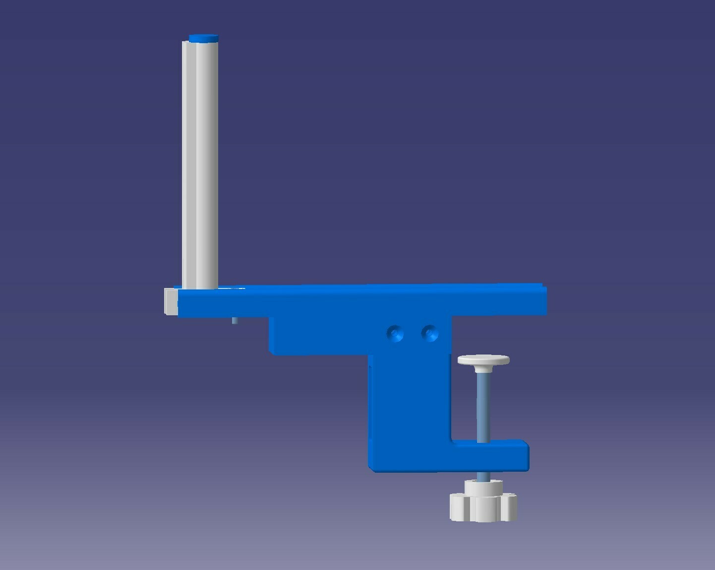 tavolo tennis netto montare titolare supporto 3D print model - Mito3D