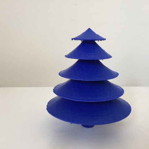 la tabla de parte superior del árbol navidad casa brahmabeej La impresión en 3d decoración para el hogar 3D print model - Mito3D