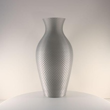 table vase diamant texture g002 slimprint art vivant chambre cuisine bourgeon moderne texturé épineux 3d print model - Mito3D